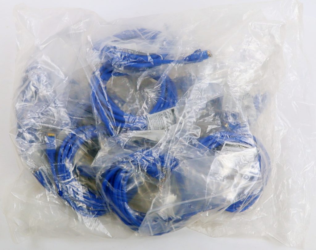 15200 C2G Legrand 10FT CAT5e Snagless Blue Ethernet Patch Cables New Lot 10 - Image 3
