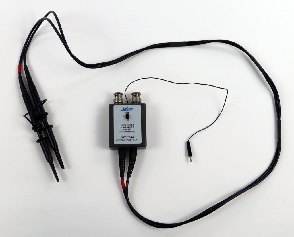 DXC 100A LeCroy Passive Differential Probe 10x 100x 500V Max