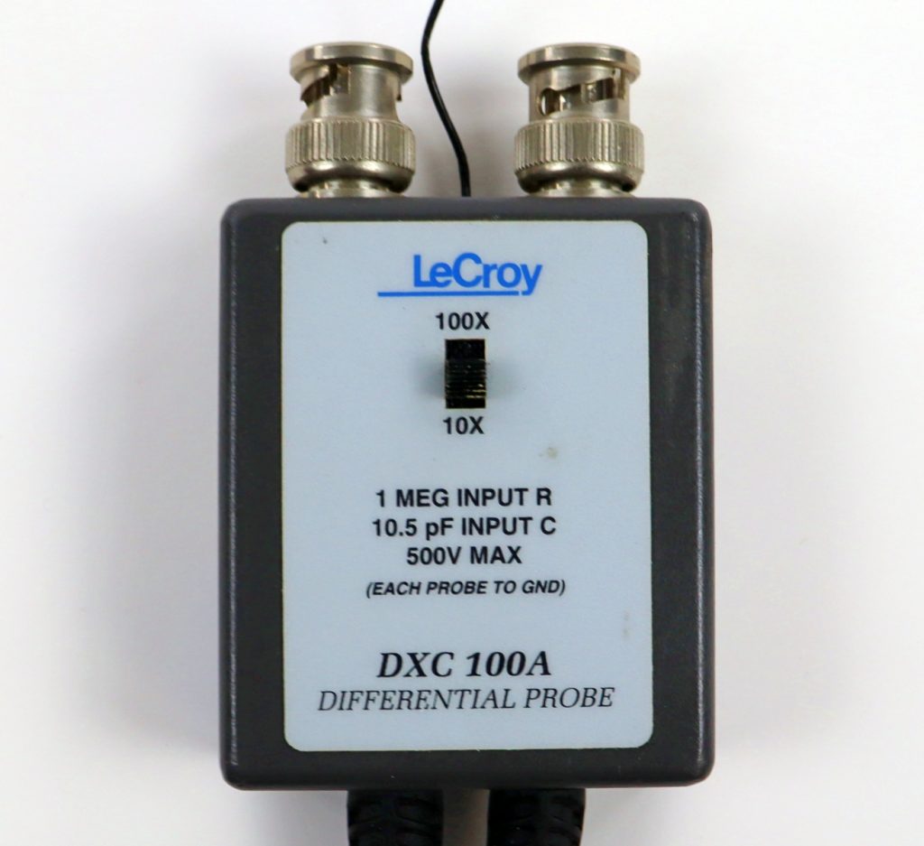 DXC 100A LeCroy Passive Differential Probe 10x 100x 500V Max - Image 2