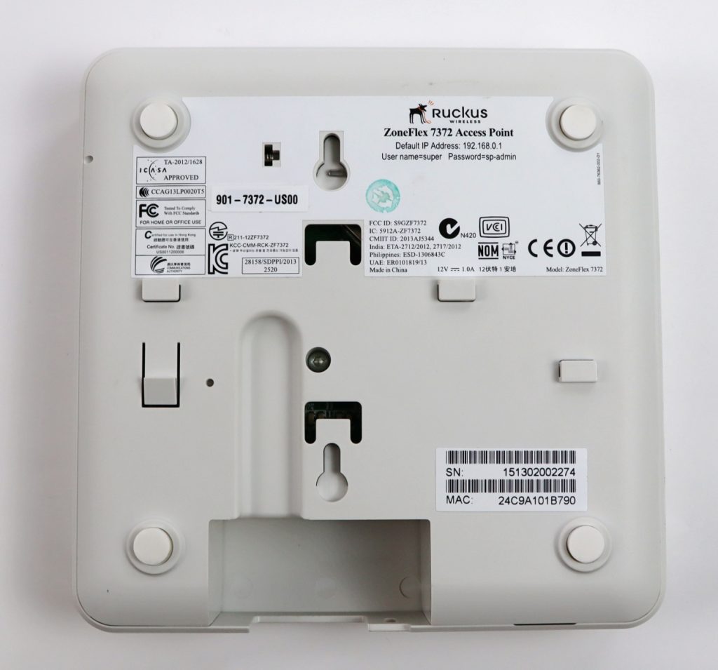 901-7372-US00 Ruckus ZoneFlex 7372 Dual-Band Wireless Access Point - Image 2