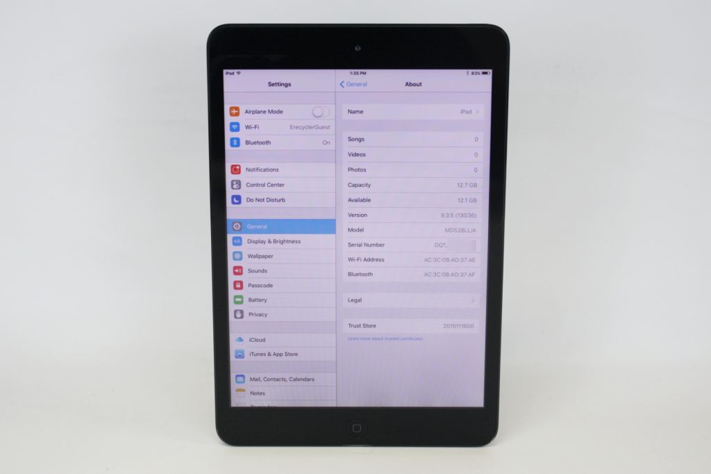 Apple iPad mini A1432 16GB 7.9" Wi-Fi Tablet Space Gray - Image 5