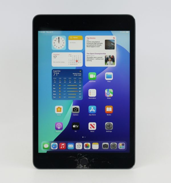 Apple iPad mini (5th gen) A2133 64GB 7.9″ Wi-Fi Tablet Space Gray
