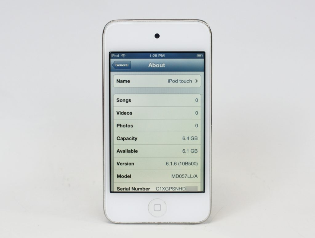 Apple iPod Touch White 4th Generation 8GB A1367 MD057LL/A - Image 6