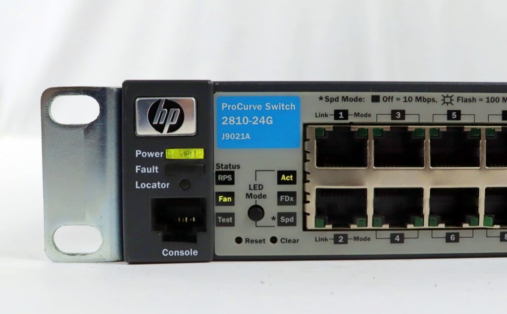 J9021A HP ProCurve 2810-24G 24-Port Gigabit Network Switch - Image 2