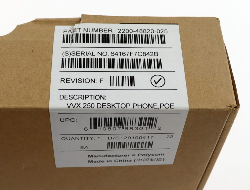 VVX 250 Polycom Poly 4-Line Business IP Phone 2200-48820-025 New Open Box - Image 5