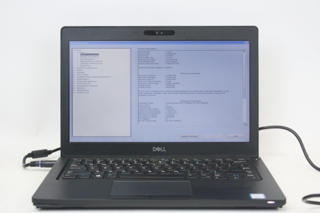 Dell Latitude 5290 12.5" Laptop I7-8650U 1.90GHz 16GB Ram
