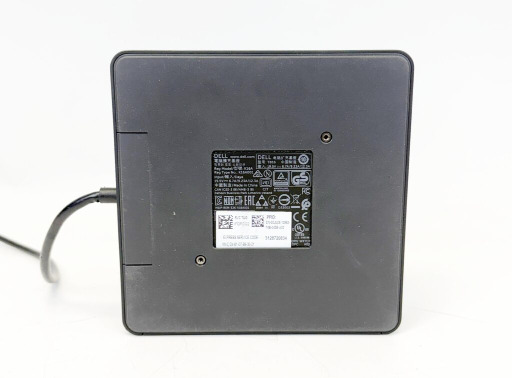 Dell K16A001 USB-C Thunderbolt Docking Station Only No AC Adapter - Image 4