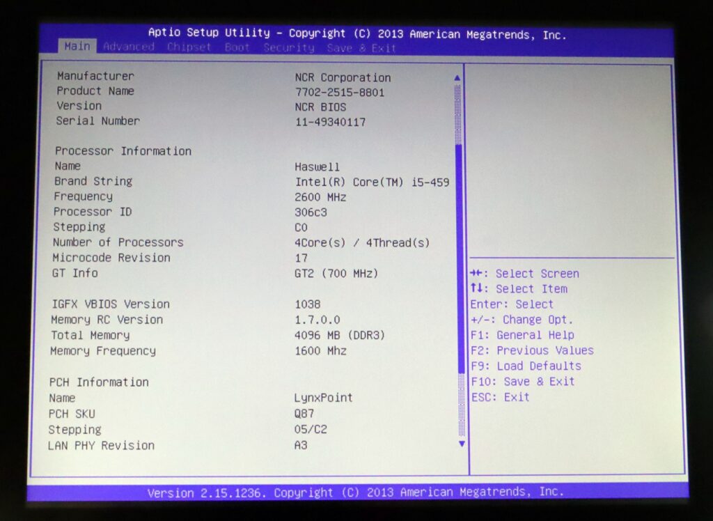 NCR RealPOS XR7 7702-2515-8801 i5-4590T 2.60GHz 4GB Touch Terminal Needs SSD - Image 3