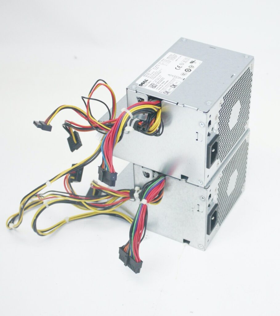 Dell 225W Power Supply L255P-01 WU123 Lot of 2