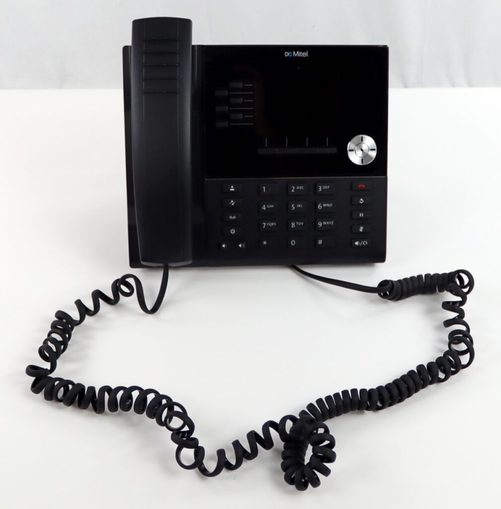 Mitel 6920 Office IP Phone 50006767 w/ Handset & Stand - Image 3
