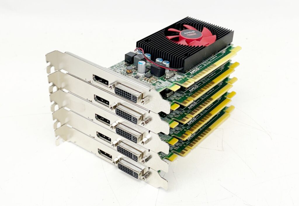 Lot of 5 AMD Radeon R5 430 2GB GDDR5 C869 V337 Ver 4.0 DVI DP LP 0F8PX