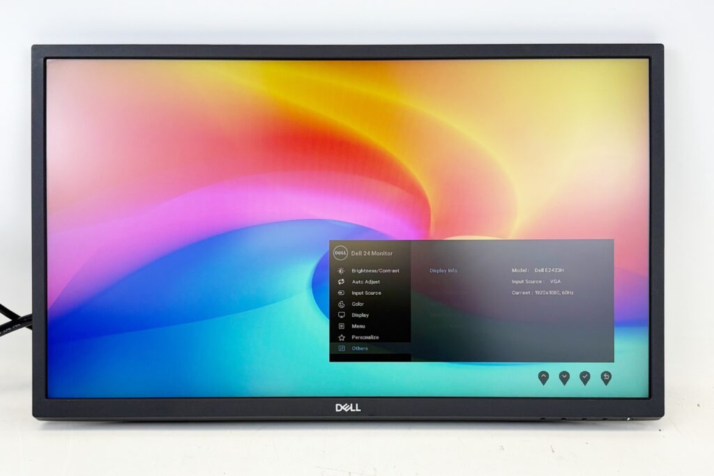 Dell E2423H 24" Widescreen 1920x1080 16:9 VA Full HD LCD Monitor VGA DP - Image 2
