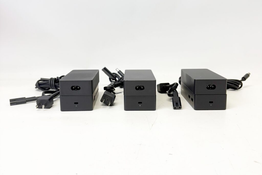 Lot of 3 OEM Microsoft Surface Docking Station 1661 With AC Adapter Model 1749