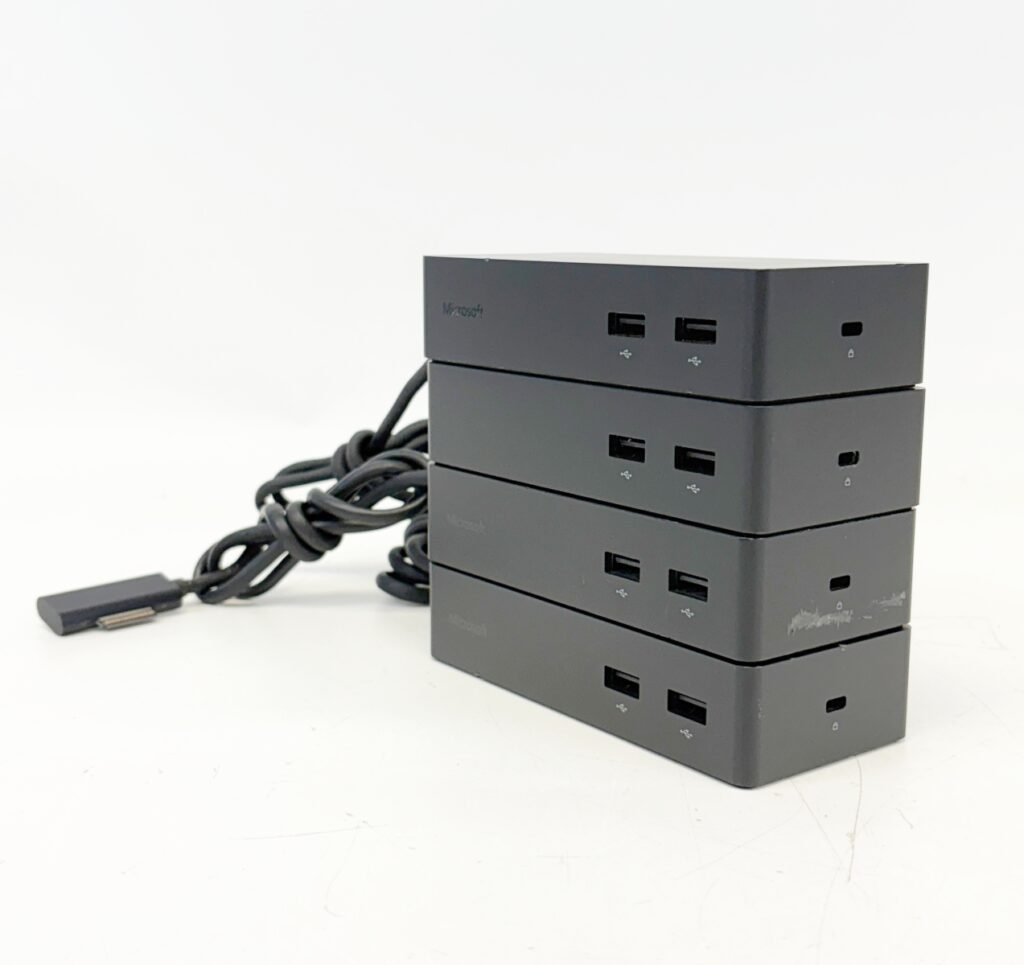 4 Lot Microsoft 1661 Docking Station for Surface Book Pro 3 4 5 6 7 Tablet No AC Adapter