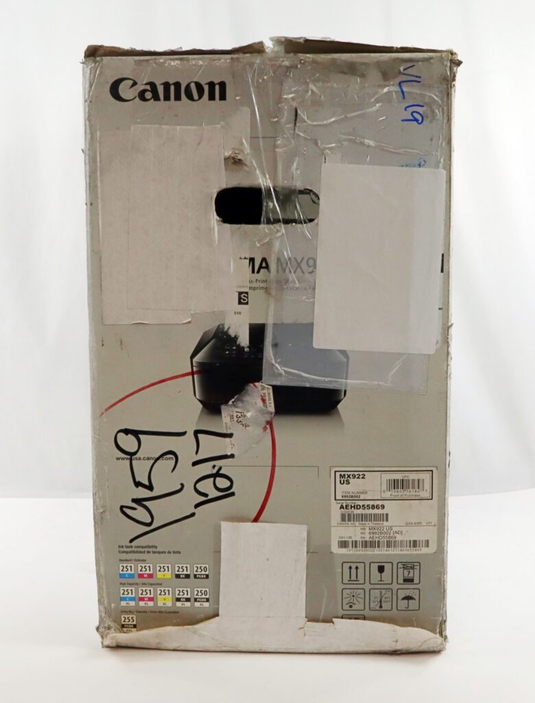 Canon PIXMA MX922 Wireless Print Copy Scan Fax Inkjet Printer - Image 4