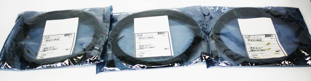 LOT OF 3 NEW Genuine Cisco SFP-H10GB-CU3M 10GBASE-CU SFP+ Cable 3 Meter