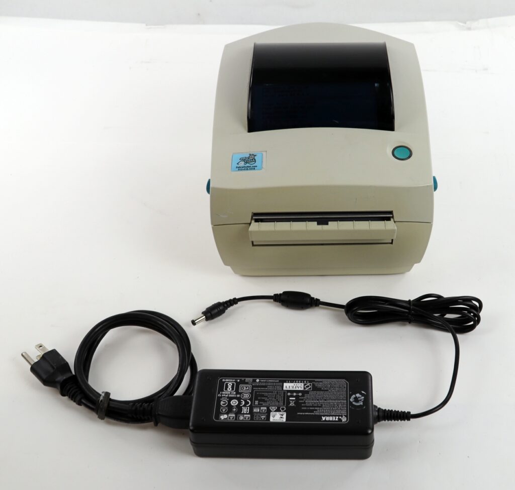 Zebra LP 2844 Thermal Label Printer w/ Power Adapter 120625-001