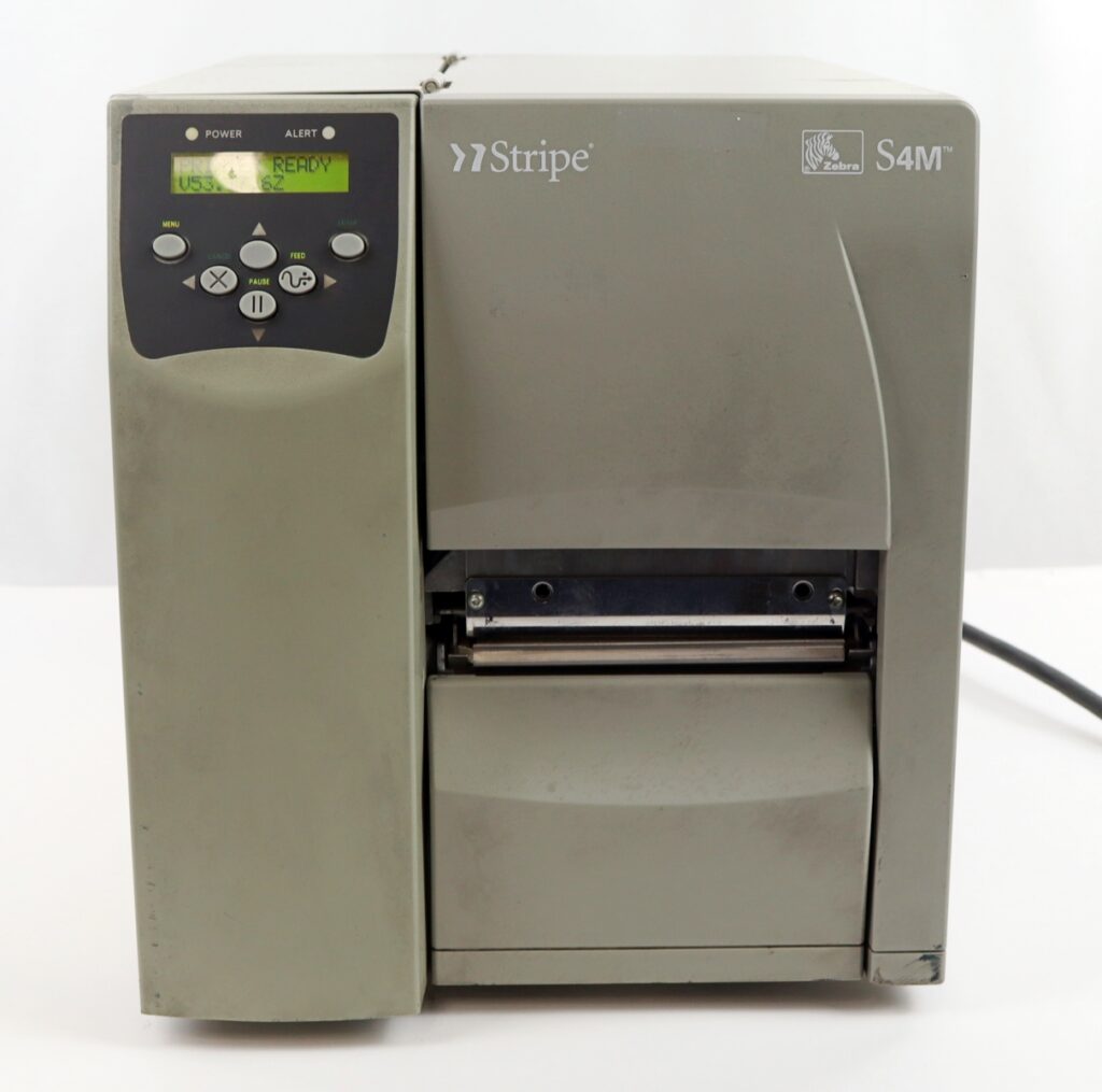 Zebra Stripe S4M Thermal Label Printer USB Serial RJ45 S4M00-2001-0400T - Image 2