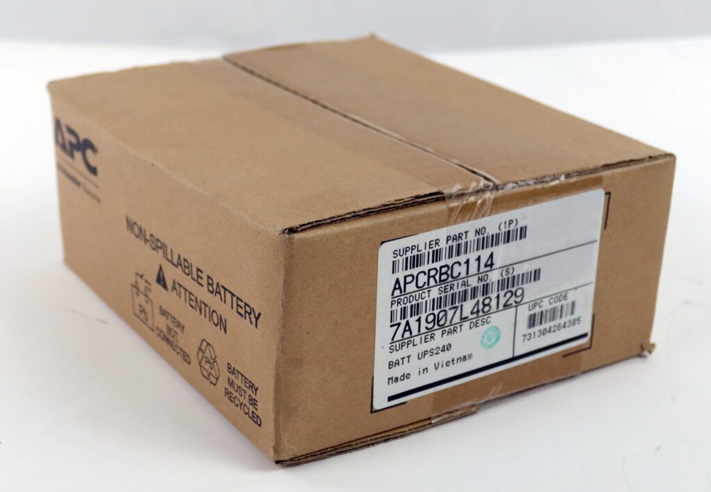 APC APCRBC114 UPS Replacement Battery Cartridge Pack #114 New