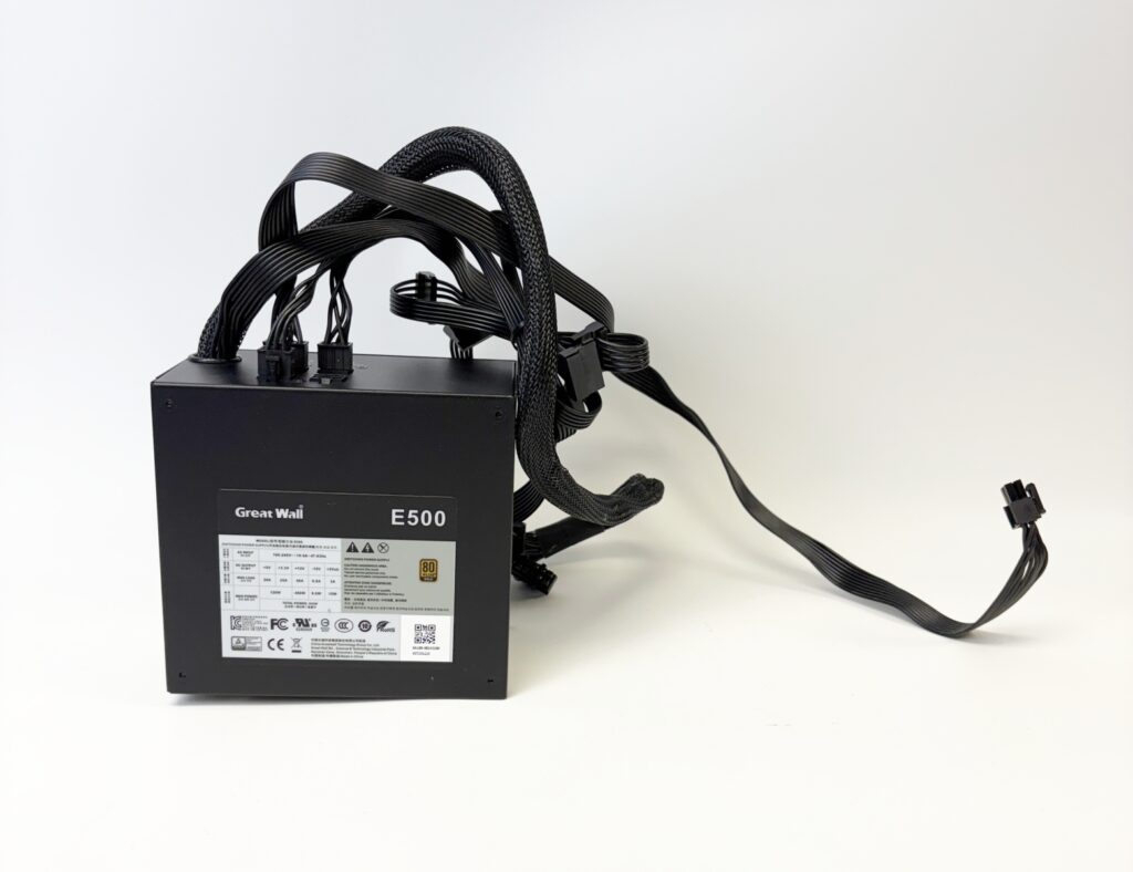 Great Wall E500 500W ATX 80+ Gold Semi-Modular Power Supply - Image 2