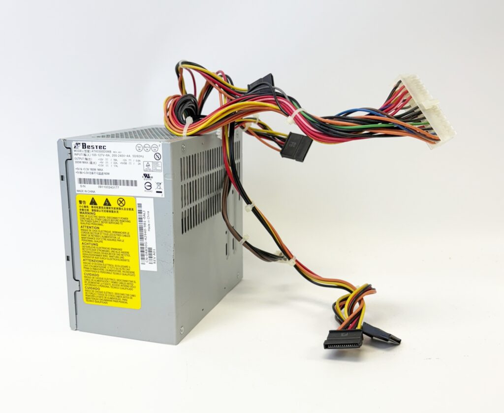 Bestec ATX0300D5WB REV X3 Power Supply 160W 300W Max Working
