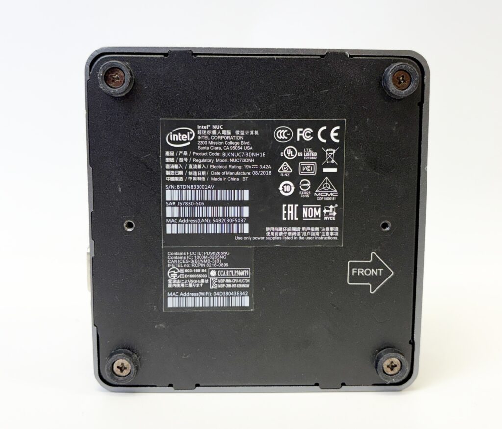 Intel NUC NUC7i3BNK Mini PC i3-7100U 2.40GHz 4GB RAM 1TB HDD Win11 - Image 4
