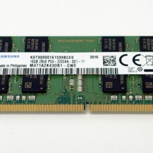 Samsung M471A2K43DB1-CWE 16GB 2Rx8 PC4-3200AA DDR4 SO-DIMM Laptop Memory RAM