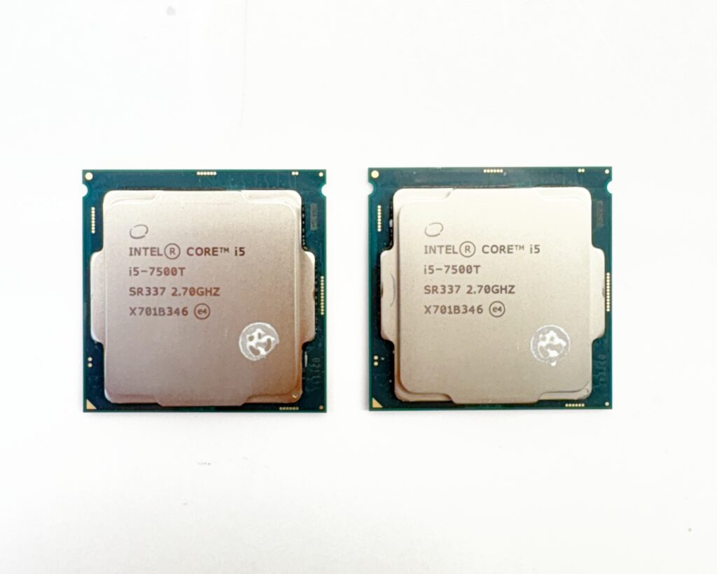 Intel Core i5-7500T 2.70GHz Quad Core LGA1151 6MB CPU Processor SR337 Lot of 2