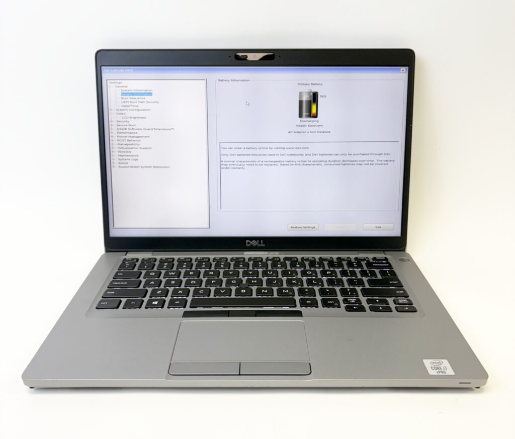 Dell Latitude 5410 i7-10610U 1.80GHz 16GB RAM No Storage/OS - Image 3