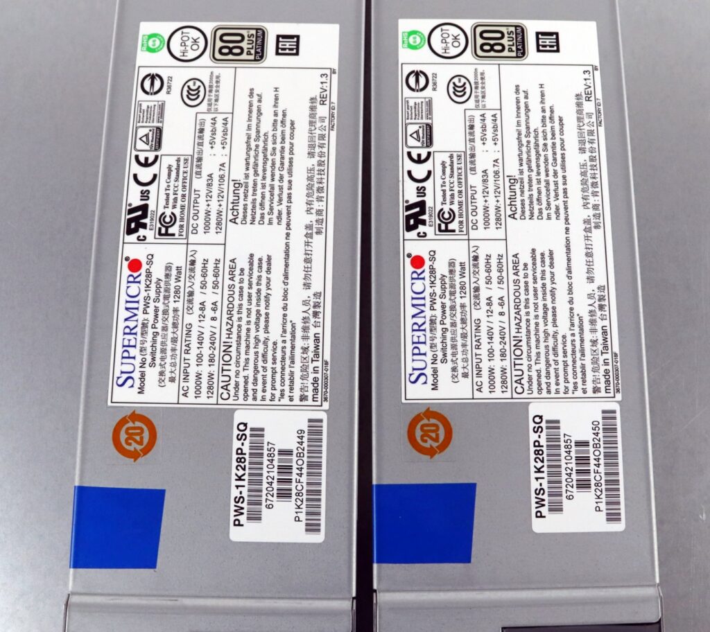 SuperMicro CSE-847 CSE-847E1C-R1K28JBOD 44-Bay 3.5" 4U SAS3 Storage Chassis - Image 4