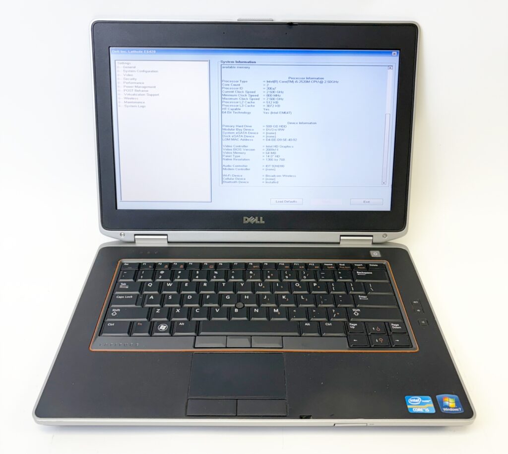 Dell Latitude E6420 i5-2520M 2.50GHz 8GB RAM Good Condition No Storage/OS - Image 5