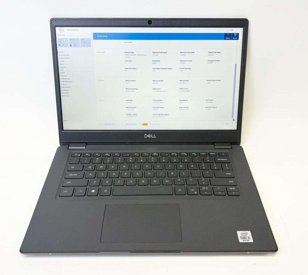 Dell Latitude 3410 Laptop 14" i5-10210U@1.60GHz 8GB RAM NO Storage/OS - Image 2