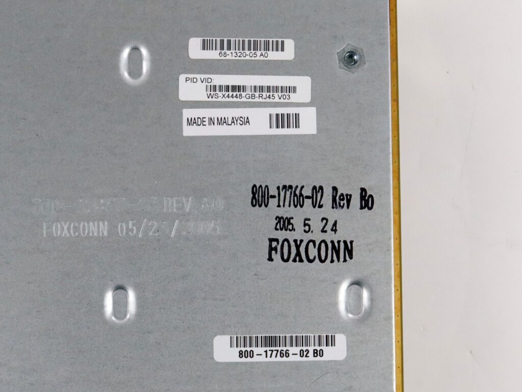 Cisco Catalyst 4500 WS-X4448-GB-RJ45 48-Port Ethernet Gigabit Module - Image 5