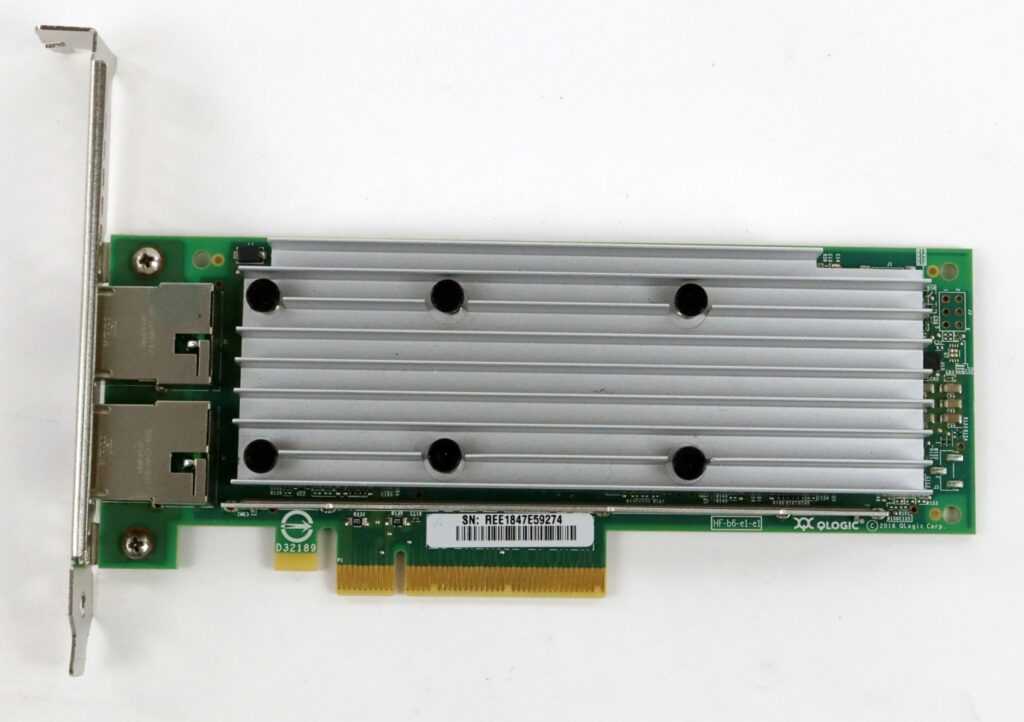 QLogic QL41162HFRJ Dual Port 10GbE Network Card Full Height Dell 5N0W3
