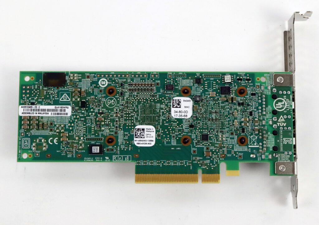 QLogic QL41162HFRJ Dual Port 10GbE Network Card Full Height Dell 5N0W3 - Image 2