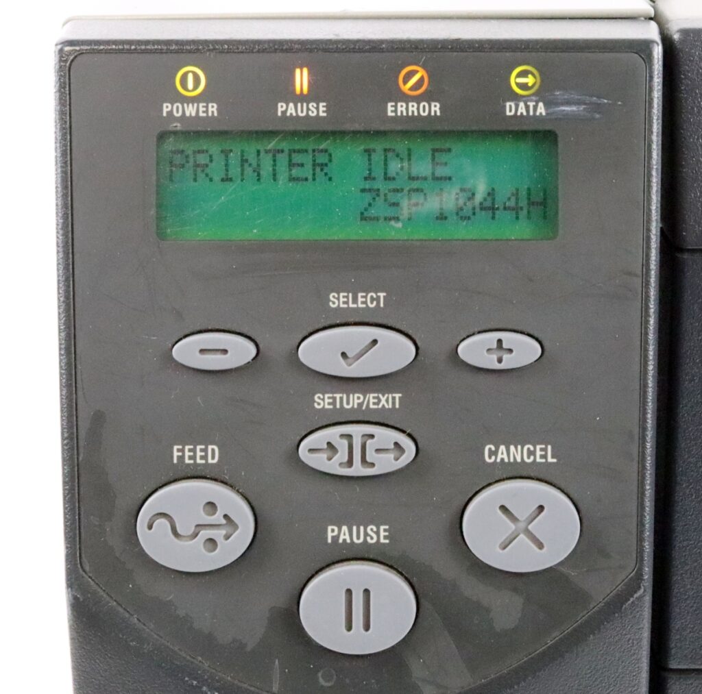 Zebra Z4Mplus DT Z4M2Z-2001-4000 Thermal Industrial Printer Parallel USB Serial - Image 2