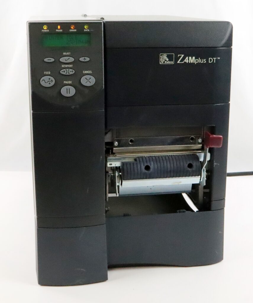 Zebra Z4Mplus DT Z4M2Z-2001-4000 Thermal Industrial Printer Parallel USB Serial