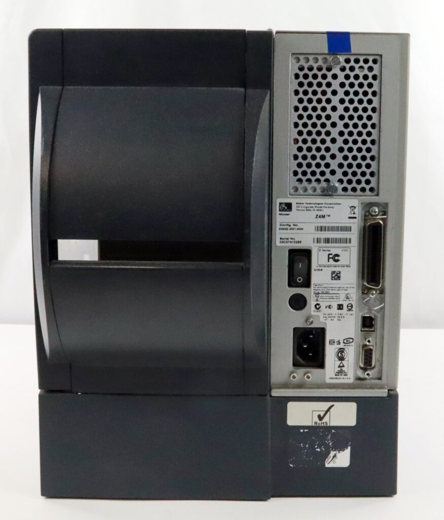 Zebra Z4Mplus DT Z4M2Z-2001-4000 Thermal Industrial Printer Parallel USB Serial - Image 5