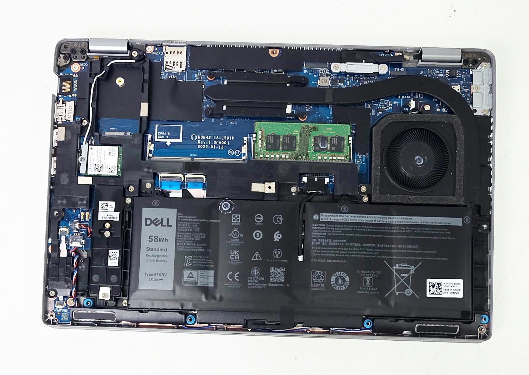 Dell Latitude 5430 14" Laptop I7 1255U 16GB No SSD/HDD - Image 2