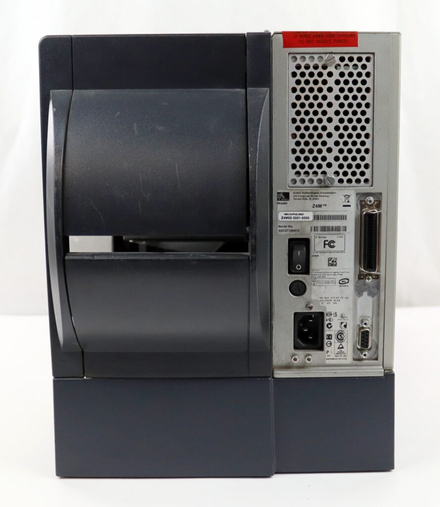 Zebra Z4M Plus Z4M00-3001-0000 Thermal Industrial Printer Parallel Serial - Image 6
