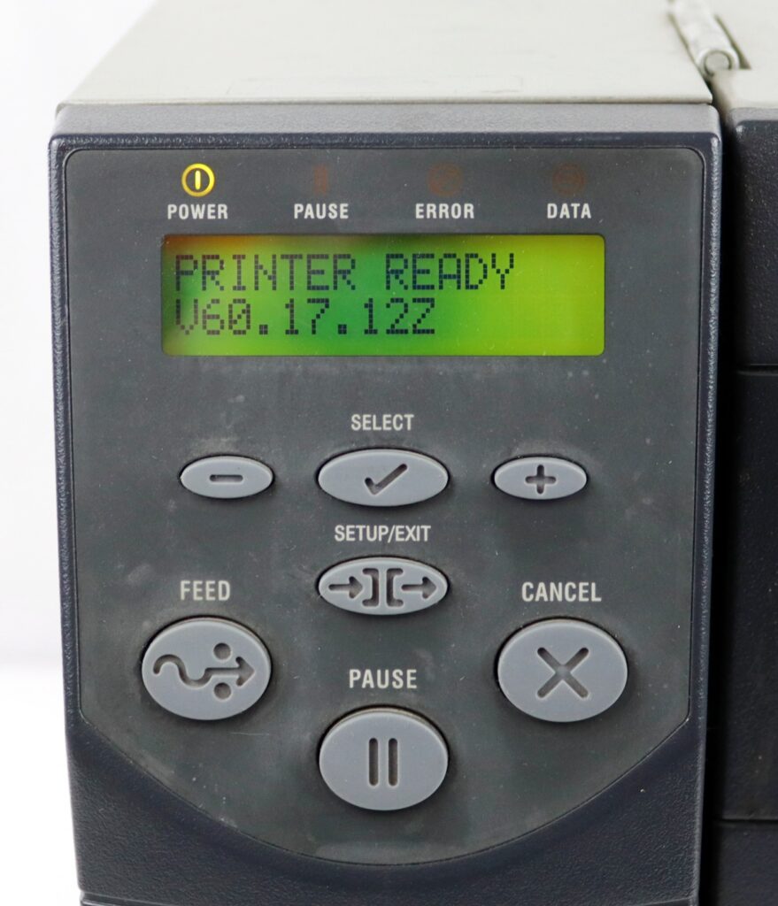 Zebra Z4M Plus Z4M00-3001-0000 Thermal Industrial Printer Parallel Serial - Image 2