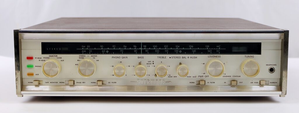 Sherwood S-7700 II Vintage AM FM Stereo Tube Receiver for Parts or Repair