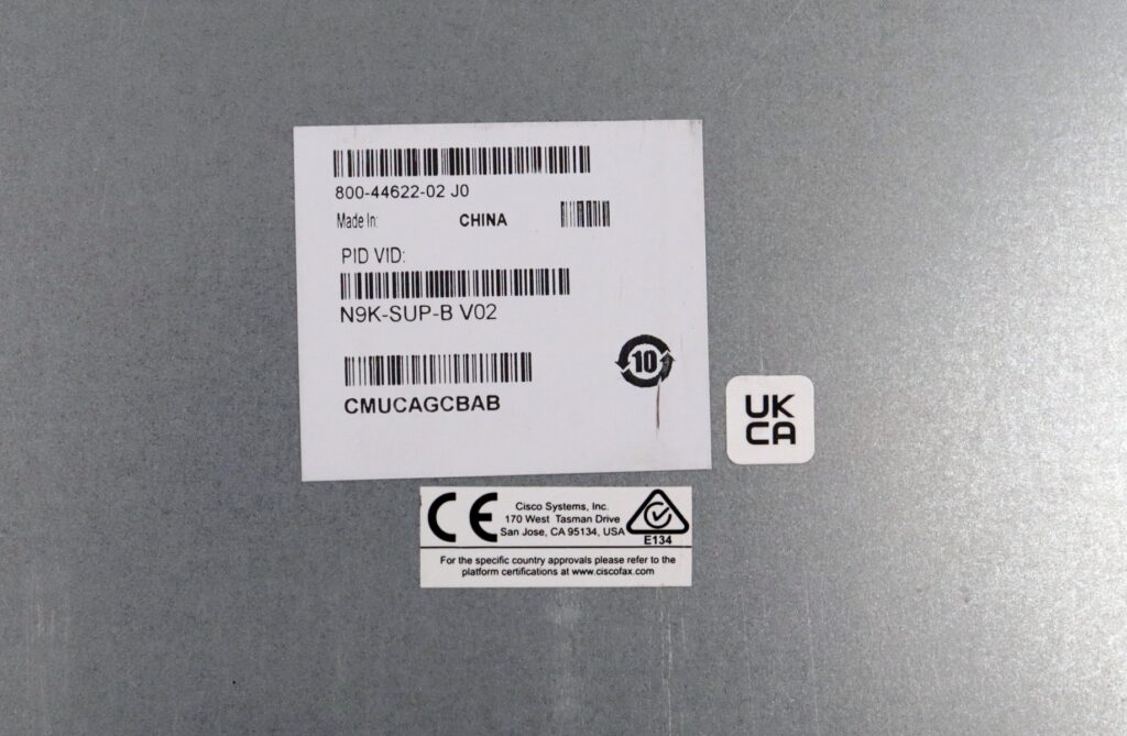 Cisco N9K-SUP-B Nexus 9500 Supervisor B Module 24GB RAM No SSD - Image 4