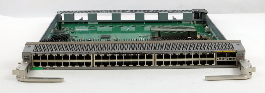 Cisco N9K-X9464TX 48-Port 1/10G RJ45 4x QSFP Nexus Module