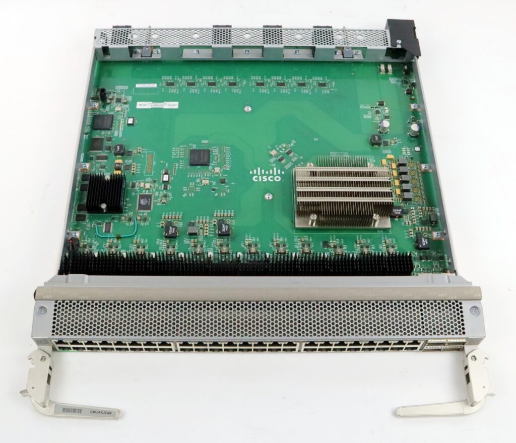 Cisco N9K-X9464TX 48-Port 1/10G RJ45 4x QSFP Nexus Module - Image 2