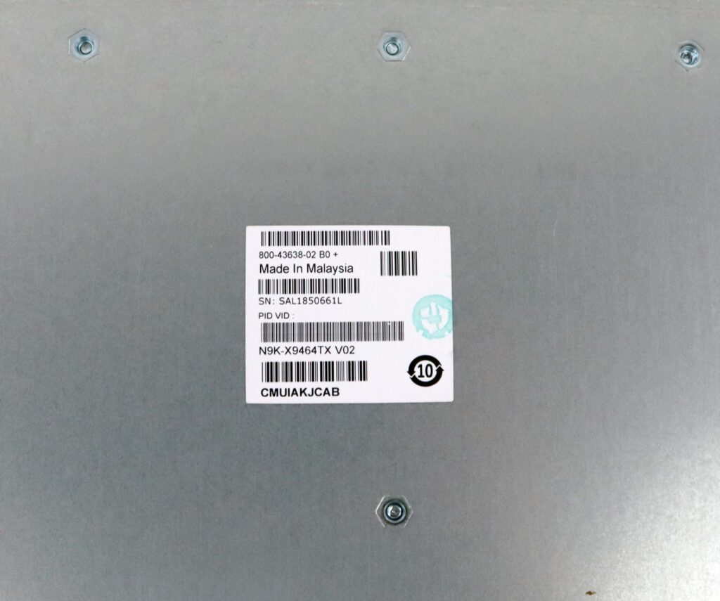Cisco N9K-X9464TX 48-Port 1/10G RJ45 4x QSFP Nexus Module - Image 4