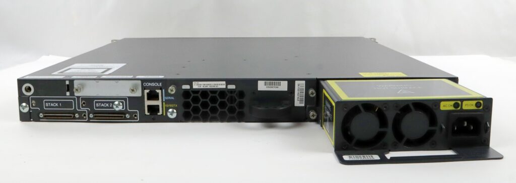 Cisco Catalyst 3750E WS-C3750E-48PD-SF 48-Port PoE Gigabit Network Switch - Image 4