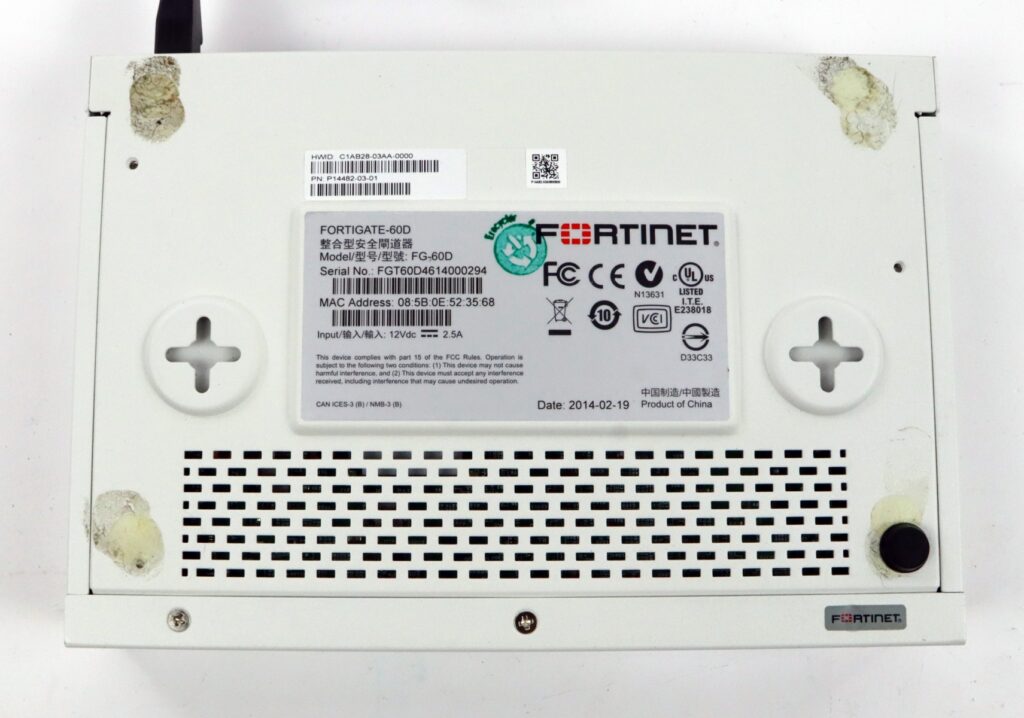 Fortinet Fortigate 60D FG-60D NGFW Network Security Firewall - Image 2