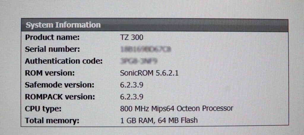 Sonicwall TZ300 TZ-300 Network Security Appliance Firewall APL28-0B4 w/ Adapter - Image 3