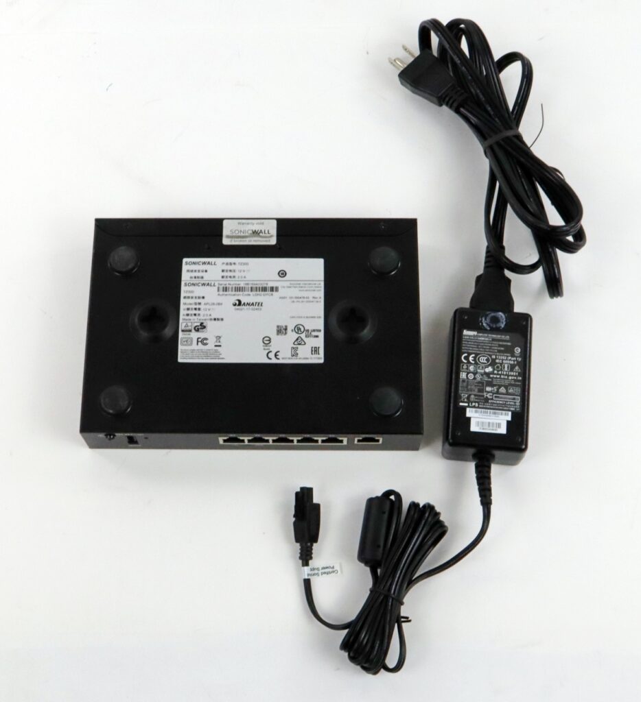 Sonicwall TZ300 TZ-300 Network Security Appliance Firewall APL28-0B4 w/ Adapter - Image 5